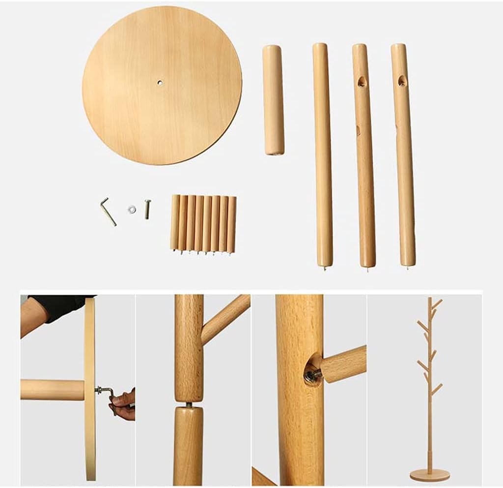 Creative Tree-Shaped Floor Standing Coat Rack 🌳🧥