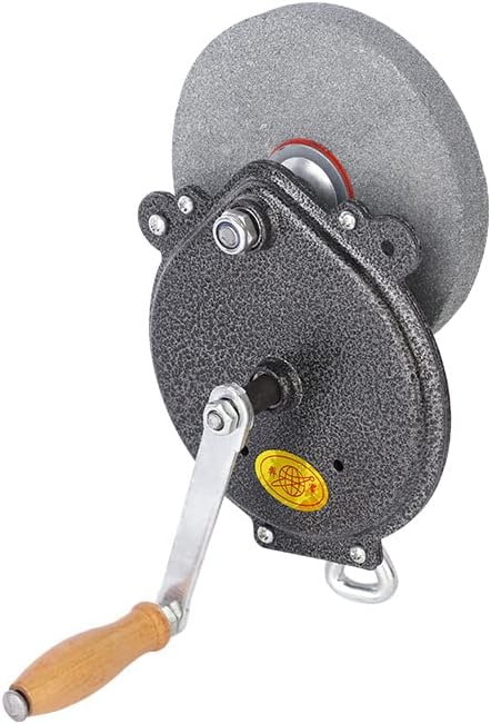 Manual Hand-Crank Knife Sharpener – Household Kitchen Tool 🔪✨