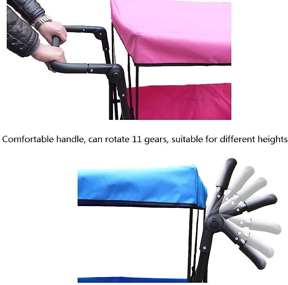 Multi-Function Household Folding Trolley Cart 80KG Capacity 🛒💪