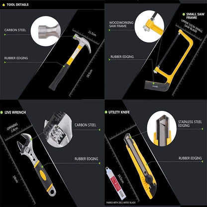 Portable Household Tool Kit for Home & Repair 🔧