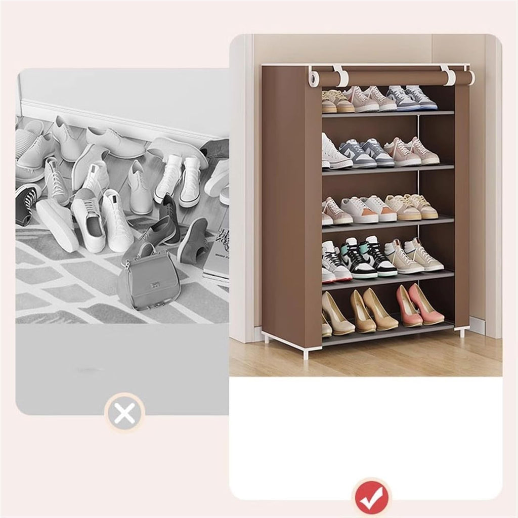Multi-Layer Household Storage Rack – Large Capacity Organizer