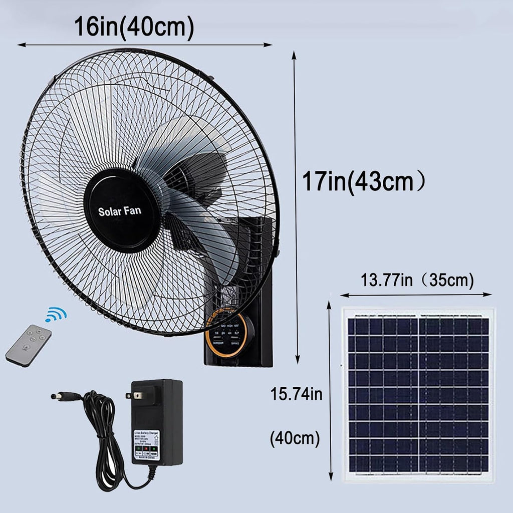 Portable Oscillating Fan – Household & Camping Use 🌬️✨