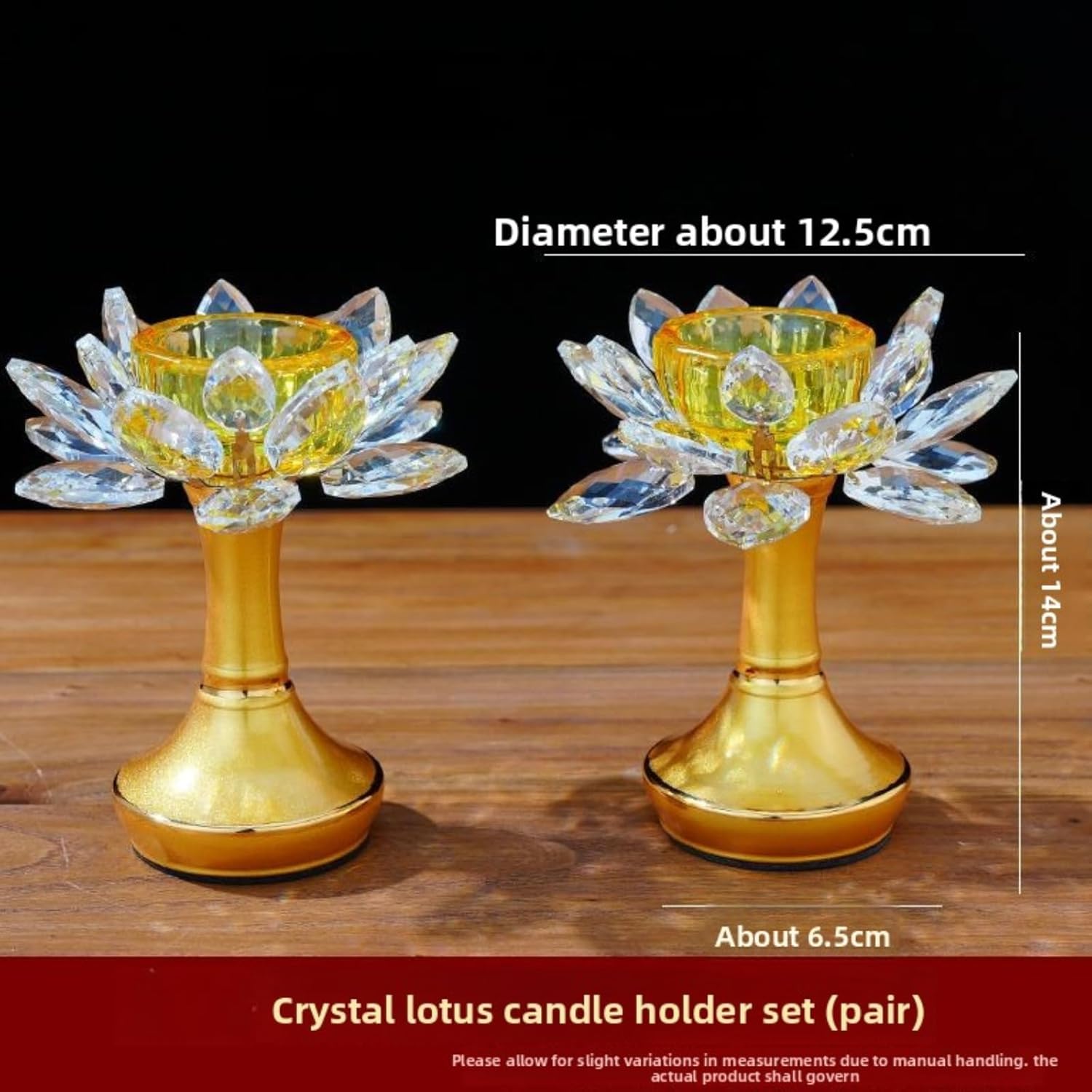 Crystal Candlestick Holder – Home & Spiritual Decor
