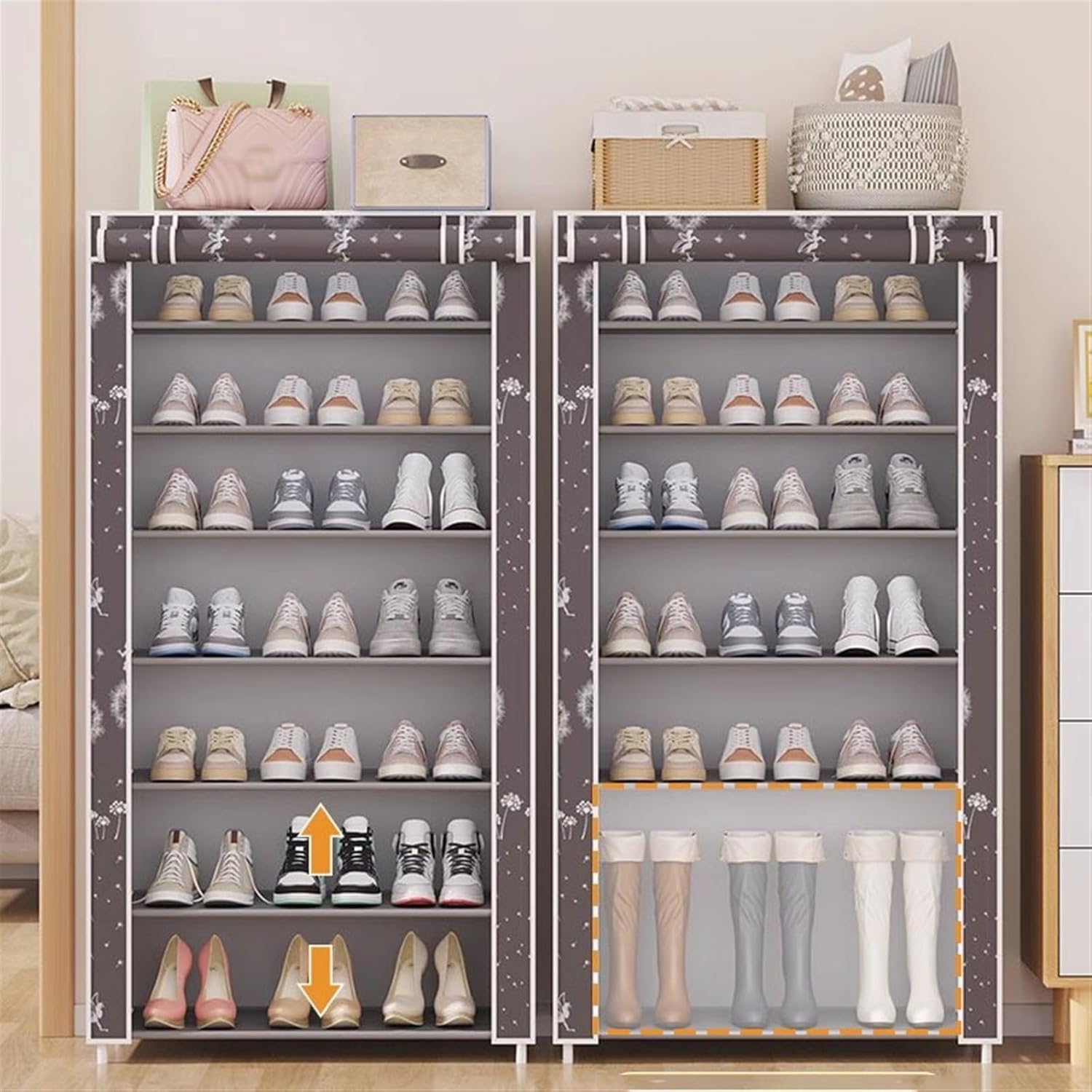 Multi-Layer Household Storage Rack – Large Capacity Organizer