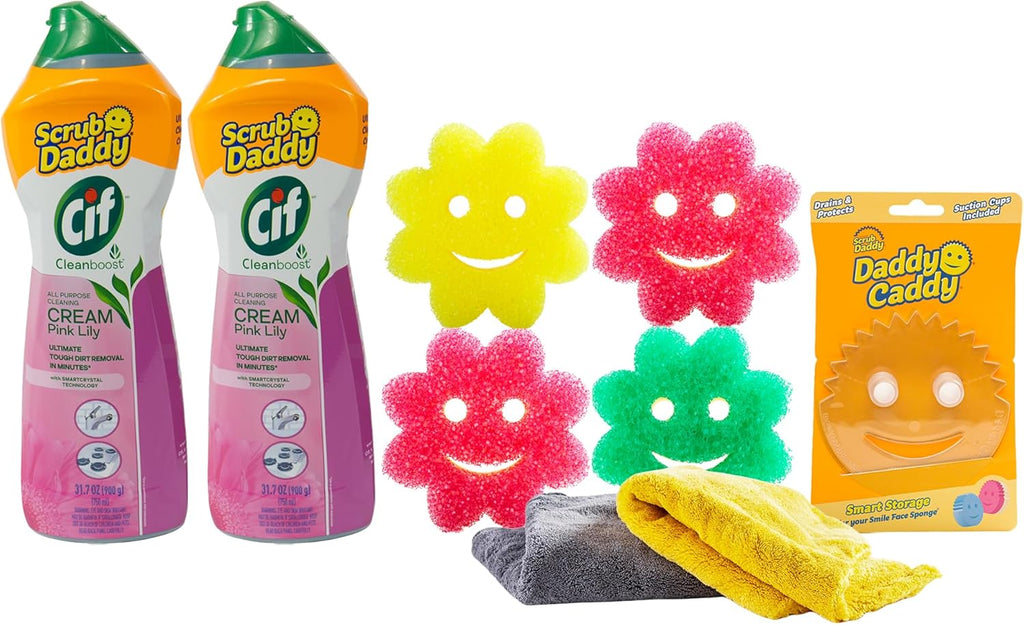 Home Cleaning Kit – Multi-Purpose Household Scrub Set 🧽✨